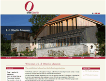 Tablet Screenshot of musee-oberlin.com
